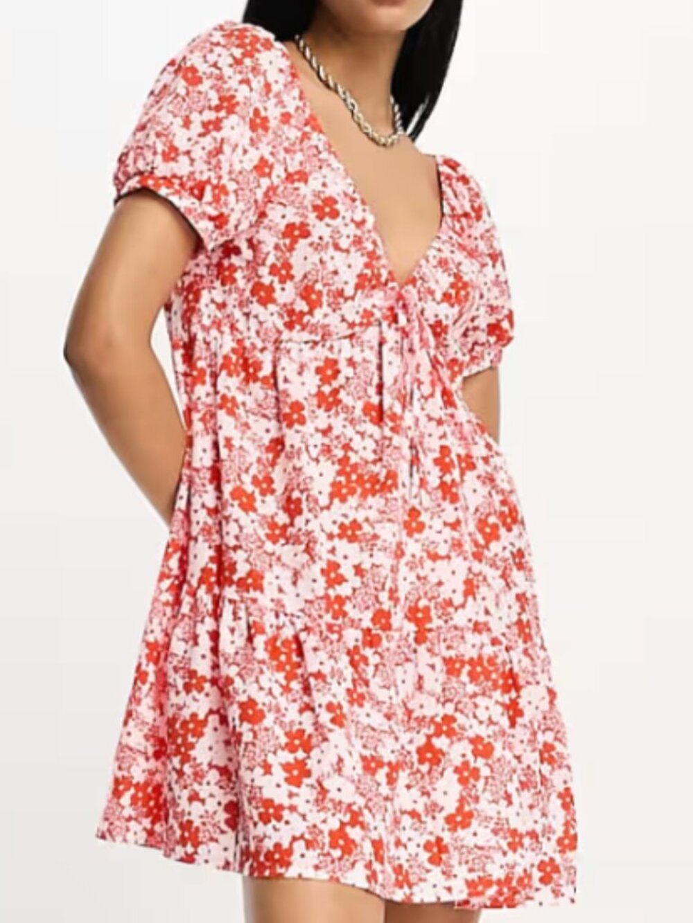ASOS Design - Beautiful Floral Mini Dress